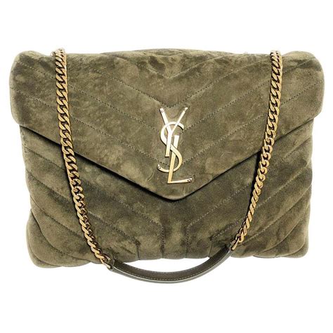 ysl brown bag suede|ysl brown leather bag.